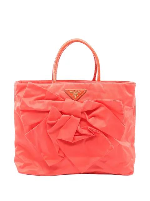 2010-2026 Tessuto Fiocco Bow tote bag by PRADA 
