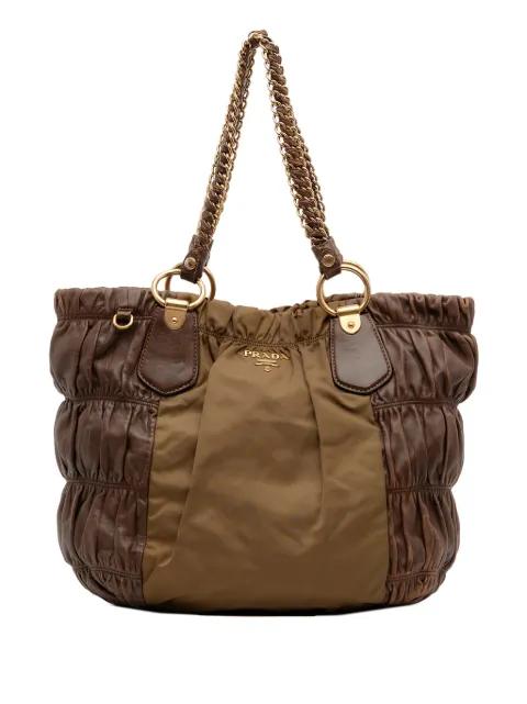 2010-2026 Tessuto and Nappa Gaufre tote bag by PRADA 