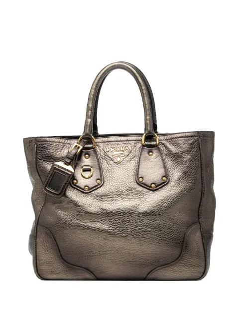 2010-2026 Vitello Daino Antik Shopping Tote satchel by PRADA 