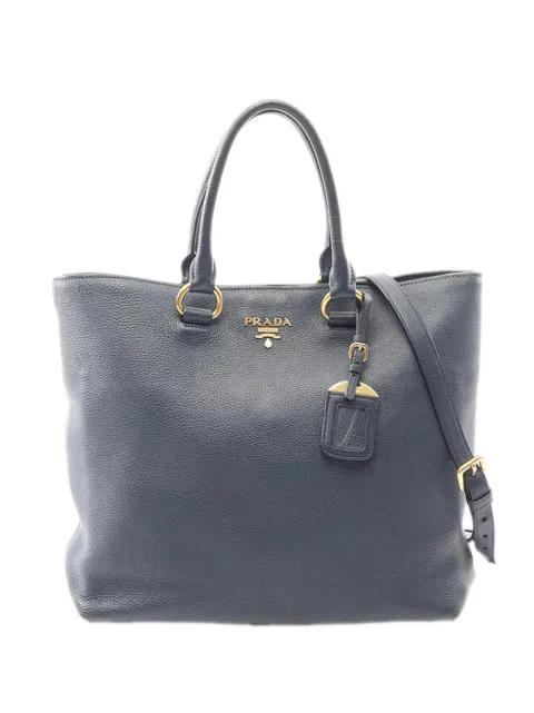 2010-2026 Vitello Daino Open Convertible Tote satchel by PRADA 
