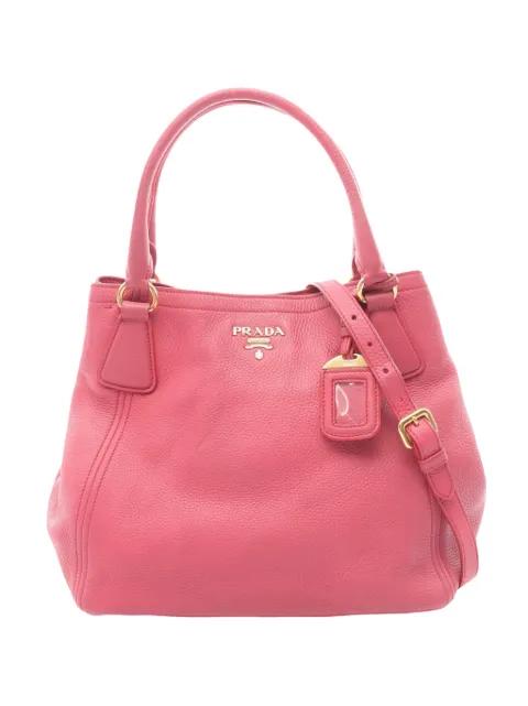 2010-2026 Vitello Daino Open Convertible Tote satchel by PRADA 
