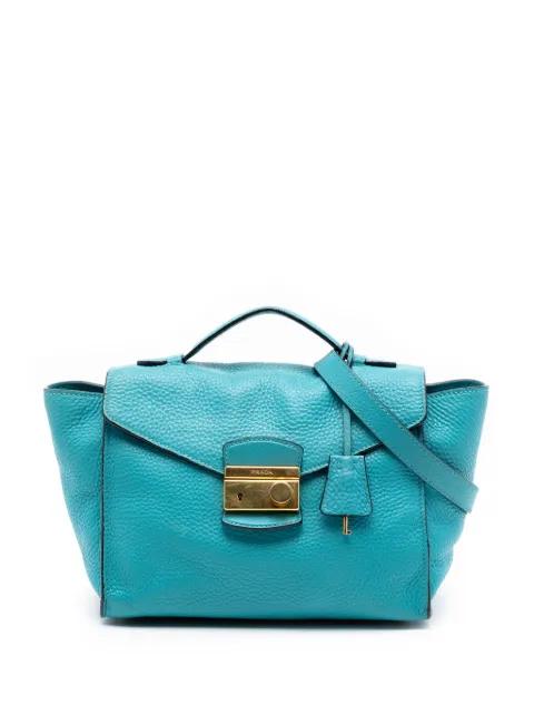 2010-2026 Vitello Daino Sound Lock satchel by PRADA 