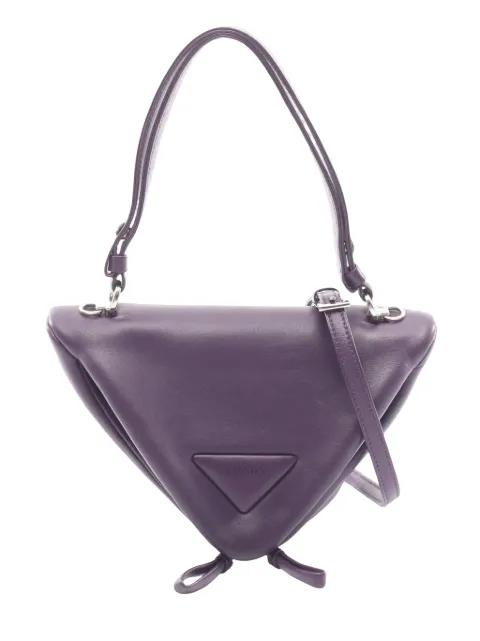 2012-2026 Padded Nappa Triangle satchel by PRADA 