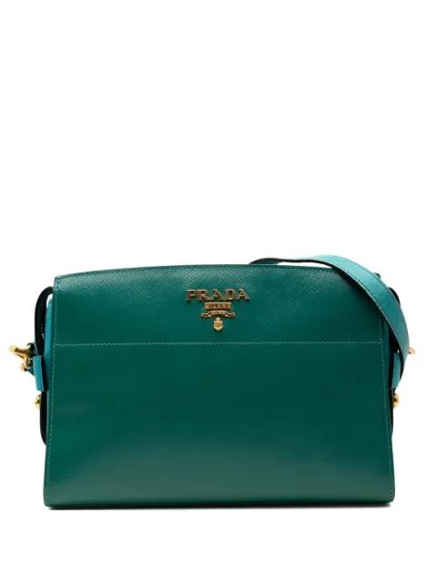 2013-2025 Bicolor Saffiano Vernice Esplanade crossbody bag by PRADA 