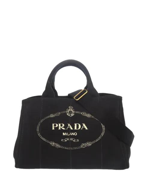 2013-2025 Canvas Canapa Logo satchel by PRADA 