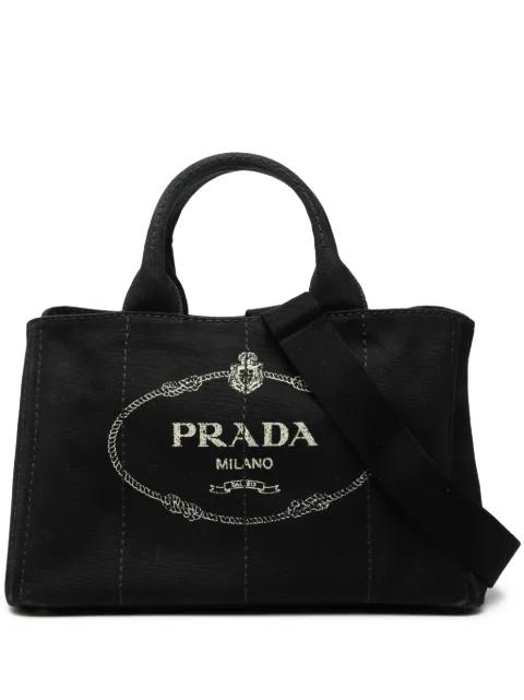 2013-2025 Canvas Canapa Logo satchel by PRADA 