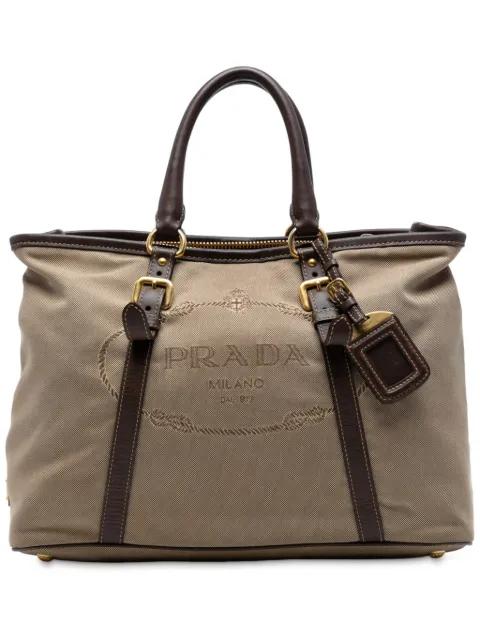 2013-2025 Canvas Canapa Logo satchel by PRADA 