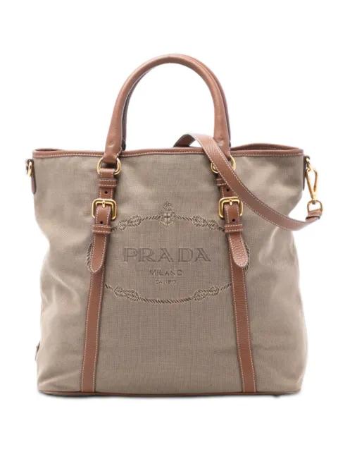 2013-2025 Canvas Canapa Logo satchel by PRADA 