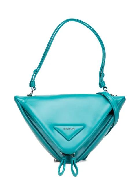 2013-2025 Nappa Padded Signaux Triangle satchel by PRADA 2013-2025 Nappa Padded Signaux Triangle satchel by PRADA