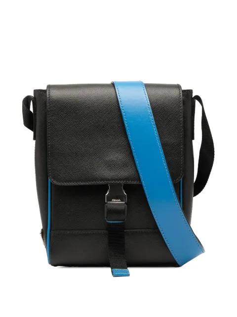 2013-2025 Saffiano Buckle Messenger Bag crossbody bag by PRADA 