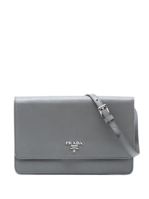 2013-2025 Saffiano Wallet on Strap crossbody bag by PRADA 