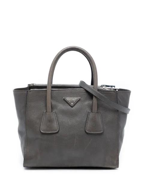2013-2025 Small Glace Calf Twin Pocket satchel by PRADA 