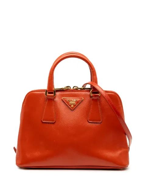 2013-2025 Small Saffiano Vernice Promenade satchel by PRADA 