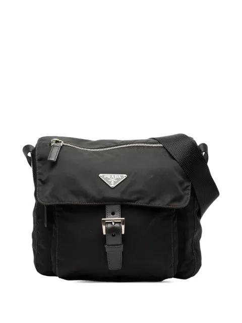 2013-2025 Tessuto Zip Buckle Messenger Bag crossbody bag by PRADA 