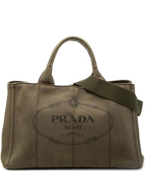 2013-2026 Canvas Canapa Logo satchel by PRADA 