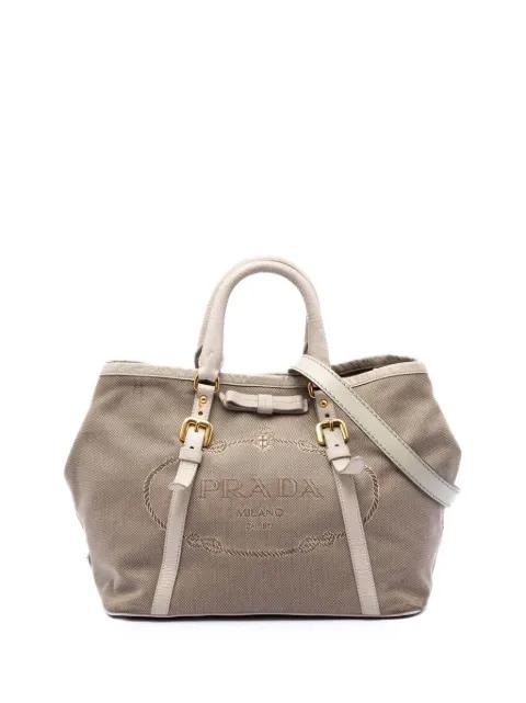 2013-2026 Canvas Canapa Logo satchel by PRADA 
