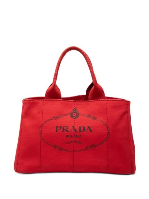 2013-2026 Canvas Canapa Logo satchel by PRADA 