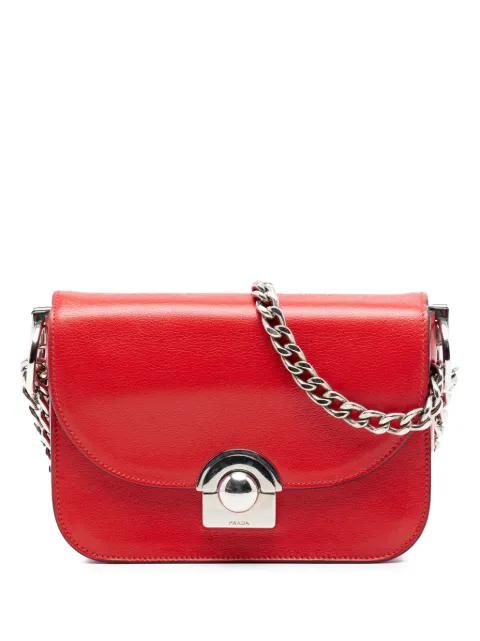 2013-2026 Glace Calf Arcade crossbody bag by PRADA 