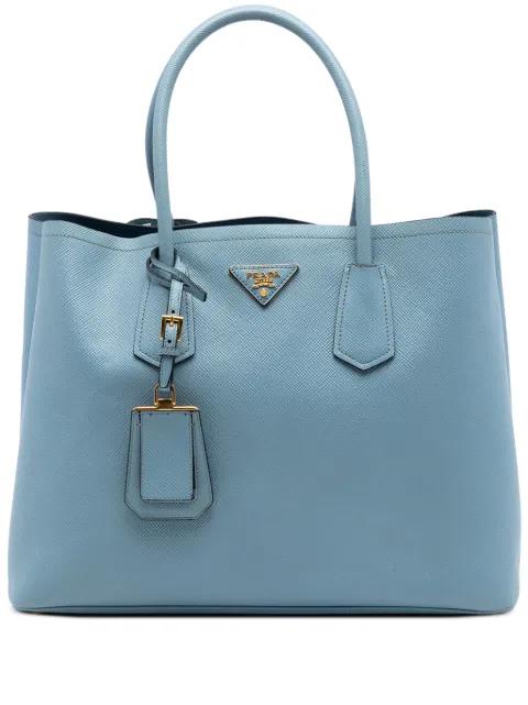 2013-2026 Large Saffiano Cuir Double satchel by PRADA 