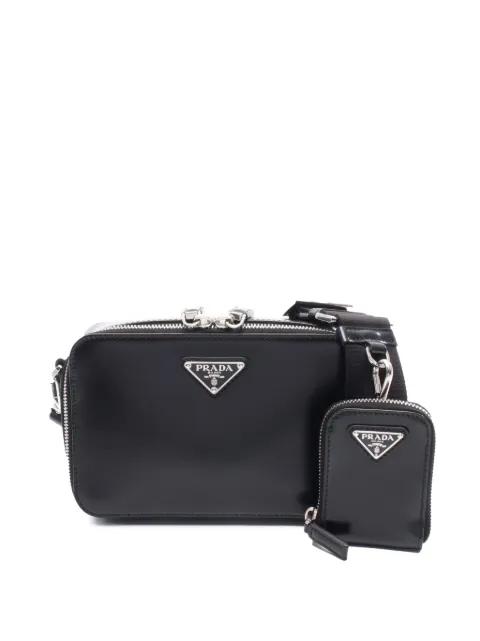 2013-2026 Leather Brique crossbody bag by PRADA 