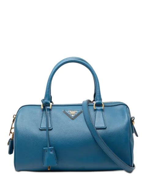 2013-2026 Saffiano Lux Boston Bag satchel by PRADA 