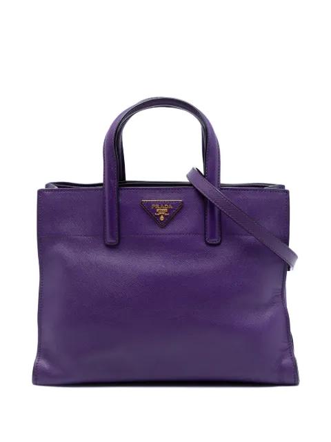 2013-2026 Saffiano Soft Triple Pocket Tote satchel by PRADA 
