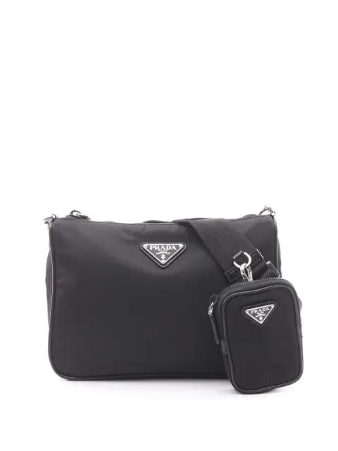 2013-2026 Saffiano Trimmed Re Nylon crossbody bag by PRADA 
