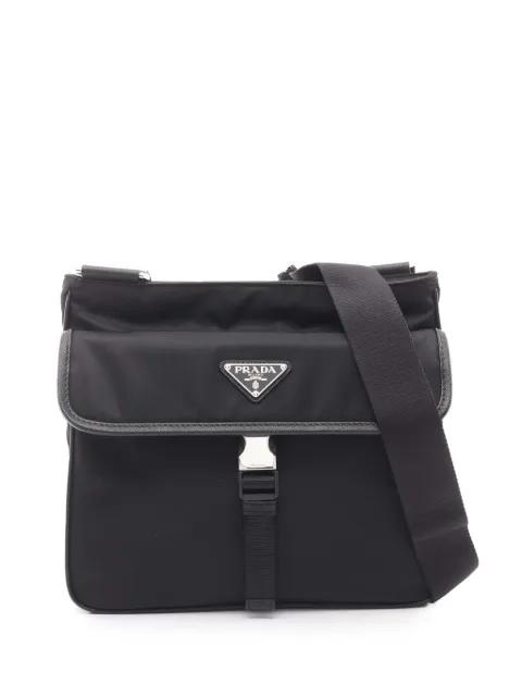 2013-2026 Saffiano Trimmed Re Nylon crossbody bag by PRADA 