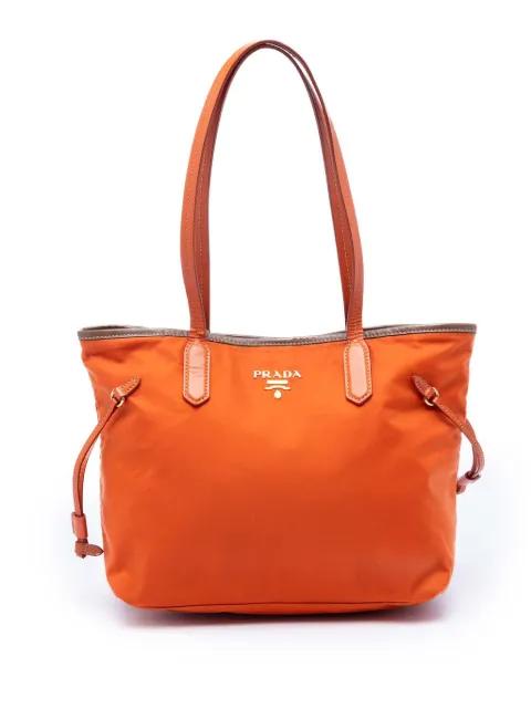 2013-2026 Saffiano Trimmed Tessuto Open tote bag by PRADA 