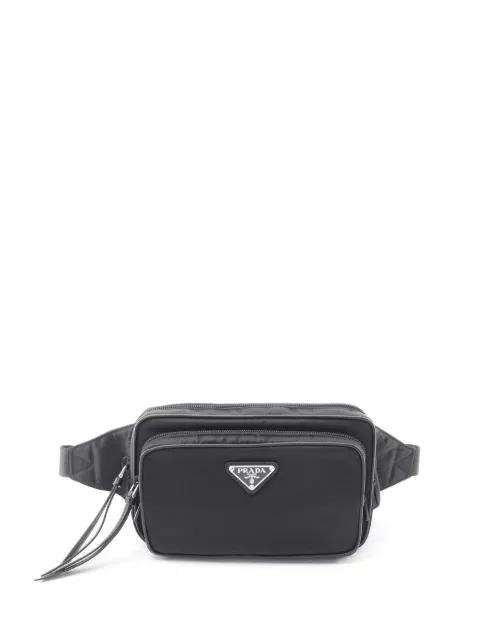 2013-2026 Saffiano Trimmed Tessuto belt bag by PRADA 