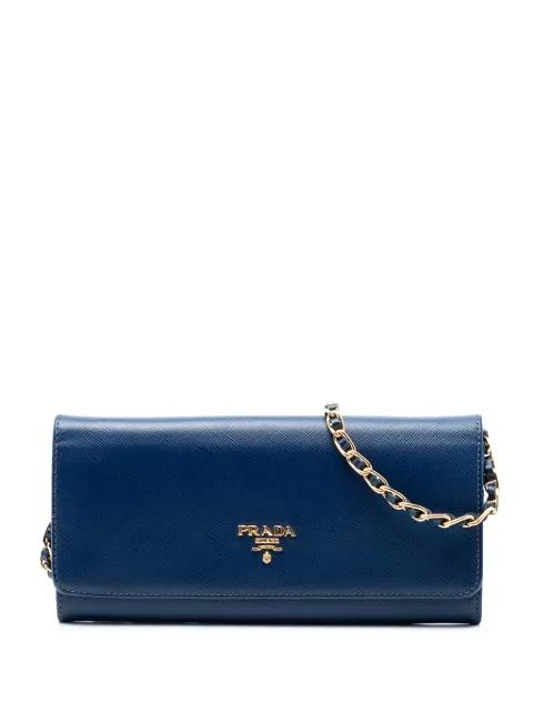 2013-2026 Saffiano Wallet On Chain crossbody bag by PRADA 