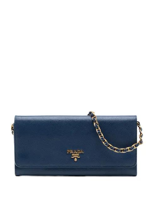 2013-2026 Saffiano Wallet On Chain crossbody bag by PRADA 
