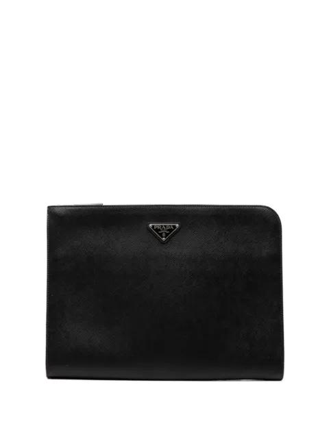 2013-2026 Saffiano clutch bag by PRADA 