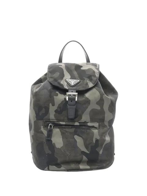 2013-2026 Tessuto Camouflage Saffiano backpack by PRADA 