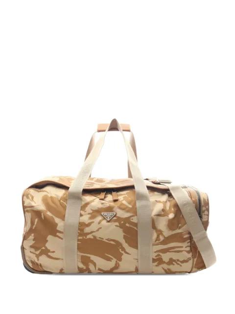 2013-2026 Tessuto Camouflage Trolley travel bag by PRADA 