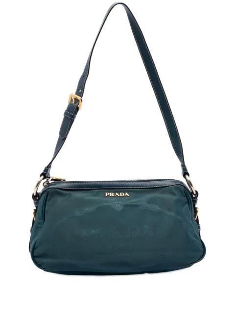 2013-2026 Tessuto Canapa Logo shoulder bag by PRADA 
