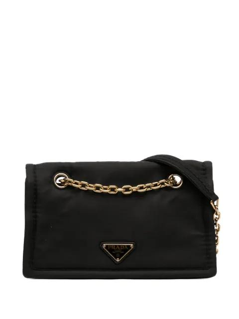 2013-2026 Tessuto Chain Flap crossbody bag by PRADA 