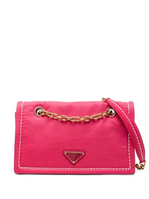 2013-2026 Tessuto Chain Flap crossbody bag by PRADA 