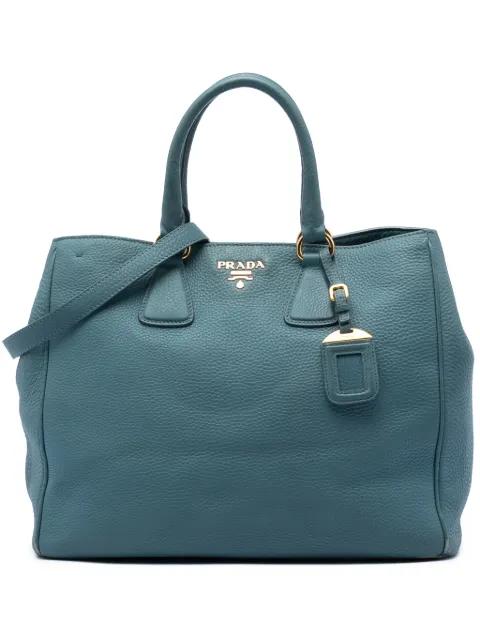 2013-2026 Vitello Daino Open Convertible Tote satchel by PRADA 