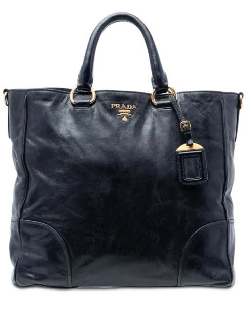 2013-2026 Vitello Shine Open Convertible Tote satchel by PRADA 
