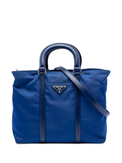 2013-2026 Vitello Trimmed Tessuto satchel by PRADA 