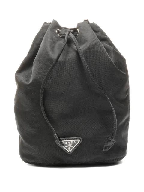 2015-2025 drawstring nylon bucket by PRADA 