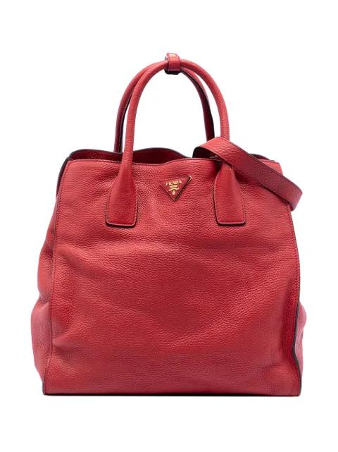 2015-2026 Vitello Daino Open Convertible Tote satchel by PRADA 