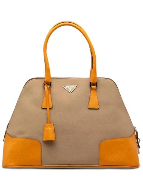 2019-2026 Cinghiale Trimmed Canapa Dome handbag by PRADA 