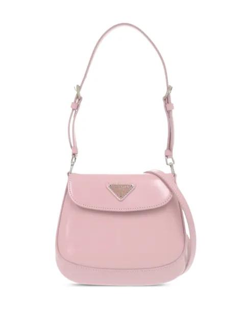2020-2026 Mini Brushed Leather Cleo Bag crossbody bag by PRADA 