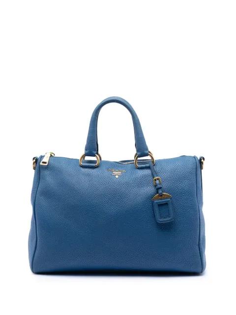 2021-2026 Vitello Daino Zip Top satchel by PRADA 