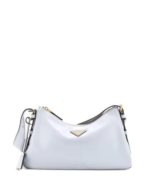Aimee Shoulder Bag Leather Medium hobo bag by PRADA 