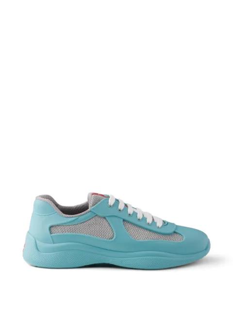 America's Cup Soft rubber and bike fabric sneakers by PRADA