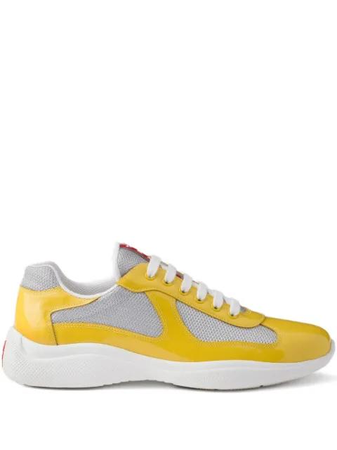 America's Cup patent-leather sneakers by PRADA