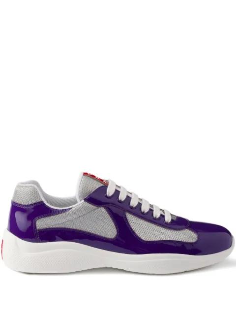 America's Cup patent-leather sneakers by PRADA